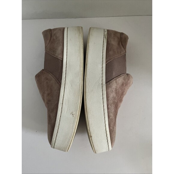 VINCE. Womens Pink Blair Round Toe Platform Slip On Suede Loafers Shoes SZ 7.5M - Picture 6 of 9